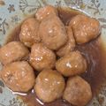 shizuka55's cooksnap of when they made 簡単☆揚げない照り焼きミートボール.