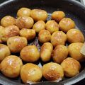 かめきち☆'s cooksnap of when they made 新じゃが小芋の<照り照り>甘辛味噌炒め煮.