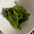月✳Iris's cooksnap of when they made ニンニクが決め手！ホウレンソウの塩ナムル.