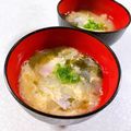 みぽぽ37's cooksnap of when they made ベーコンと玉ねぎのみそ汁.