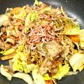 にきけん's cooksnap of when they made 麺が美味しい♪我が家の焼きそば♡.