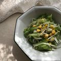 Ruriluru's cooksnap of when they made レタス・オニスラ・コーンの簡単サラダ♪.