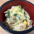 はちみつかなこ's cooksnap of when they made ネギたっぷり納豆腐チャンプルー.