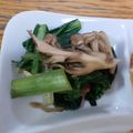 ポニーリボン's cooksnap of when they made 小松菜と舞茸の中華炒め.