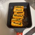水玉ぱじゃま's cooksnap of when they made 大葉チーズの厚揚げ照り照りサンド.