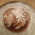 days713's cooksnap of when they made 圧力鍋で簡単！おもてなし煮豚半熟卵添え.
