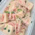 ひめ姉様's cooksnap of when they made 高野豆腐とかに蒲鉾の煮物☆オクラ散らし♪.