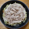 ポニーリボン's cooksnap of when they made 豚肉とキャベツのレンジ蒸し.