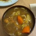 おもぴ。's cooksnap of when they made 残ったカレーでリメイク！カレーうどん☆.