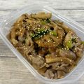 まくのうち's cooksnap of when they made 舞茸とれんこんのオイスター炒め.
