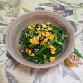 みかかめ's cooksnap of when they made 簡単！ほうれん草&コーンの塩昆布和え.
