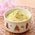 runa10's cooksnap of when they made 離乳食中期☆塩ミルクポテトサラダ✨.