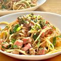 kawaramono's cooksnap of when they made セロリ の葉っぱパスタ.