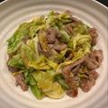 ٩(^‿^)۶'s cooksnap of when they made 創味シャンタンだけで肉野菜炒め☆.