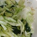 とも☆♪☆♪'s cooksnap of when they made レタスときゅうりでお箸が止まらないサラダ.