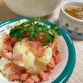 ぽろっとＱちゃん's cooksnap of when they made スープもできちゃう粉ふきジャーマンポテト.