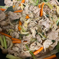 りなゆうと's cooksnap of when they made 豚肉と小松菜の中華炒め.