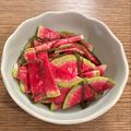 Ricy's cooksnap of when they made 彩綺麗な赤大根と大根のお漬物・箸休め一品.
