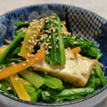 トキゴン's cooksnap of when they made 小松菜と厚揚げの和風生姜のヘルシーサラダ.
