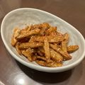 yurimiga's cooksnap of when they made 甘辛♪サクサク揚げごぼう.