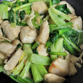 がめらちゃん's cooksnap of when they made 鶏むねと小松菜のこってり味噌マヨ炒め♪.