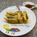 horseland's cooksnap of when they made ♡♧メンマ入り卵焼き♧♡大葉入りも♡.