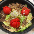 だく子's cooksnap of when they made まるごとトマトと豚のすきやき鍋.