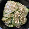しゅう5656's cooksnap of when they made 簡単副菜☆ごま油香る♪ズッキーニのナムル.