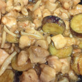 クックNHCFXH☆'s cooksnap of when they made なすと鶏むね肉としめじの甘辛炒め.