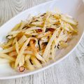 ℳᑦᑋᵃⁿ♡'s cooksnap of when they made じゃが芋とちくわの塩昆布ぺぺロンチーノ.