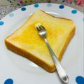 ☆なあなクック☆'s cooksnap of when they made パンにバターを塗るのはフォークで♪.