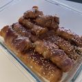 もともとペペオ's cooksnap of when they made なんちゃってステーキ✾高野豆腐の肉巻き.