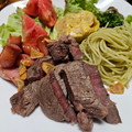 akiyuママ's cooksnap of when they made 弱火で焼く、正しいステーキの焼き方.