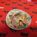 龍青空ママ's cooksnap of when they made 簡単お弁当にも！！しめじ魚肉ソ卵炒め.