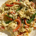 ame-ikuru's cooksnap of when they made 簡単！かに玉キャベツのタイ風炒め.