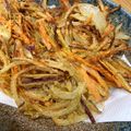 コハダちゃん's cooksnap of when they made 簡単☆玉ねぎ人参さつまいものかき揚げ.