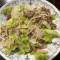ＭＩ−ＳＡＮ's cooksnap of when they made 白米すすむ！簡単基本の牛肉とキャベツ炒め.