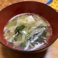 北京パンダ's cooksnap of when they made ワカメ長ねぎ豆腐スープ.