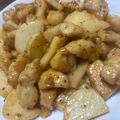 Ｒ's cooksnap of when they made 鶏胸肉と長芋のハニーマスタード炒め.