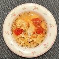 プルンバゴ's cooksnap of when they made 簡単♫ミニトマトとふわふわたまごのスープ.