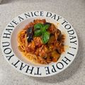 すかいmama☆'s cooksnap of when they made ☆トマトとにんにくとツナのパスタ☆.