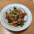 みぃくんのママ's cooksnap of when they made 甘辛豚バラ＆ごぼうのキムチ炒め♡.