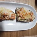 とうぞうさん's cooksnap of when they made 【糖尿病】茄子のキムチーズ焼き.