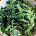ちくわ君's cooksnap of when they made 黄金比率★ほうれん草のゴマ和え.