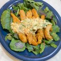 〜みみ〜's cooksnap of when they made 大人のタルタルソース！ささみでチキン南蛮.