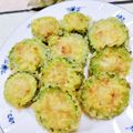 みっちゃん❇️68's cooksnap of when they made 苦くないゴーヤの鶏ひき肉入り天ぷら.