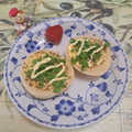 みかかめ's cooksnap of when they made 飾りじゃないのよパセリは🎶パセリトースト.