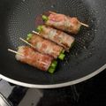いっぺい99's cooksnap of when they made お弁当にようじ不要 アスパラベーコン巻.