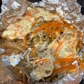 haruao☆'s cooksnap of when they made 野菜たっぷり鮭のチーズホイル焼き.
