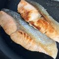 めだむ's cooksnap of when they made フライパン◎焼き鮭◎ふっくらパリパリ.